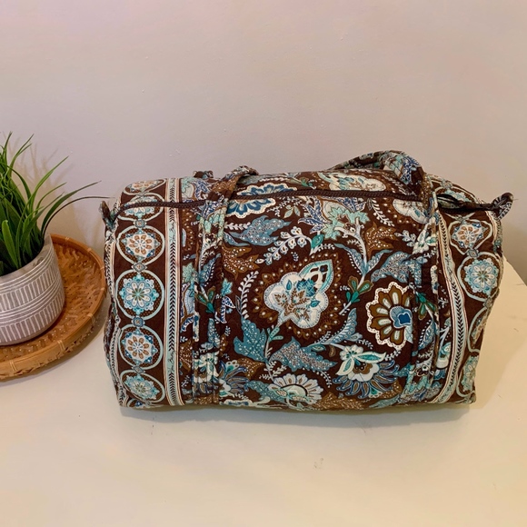 vera bradley java blue luggage